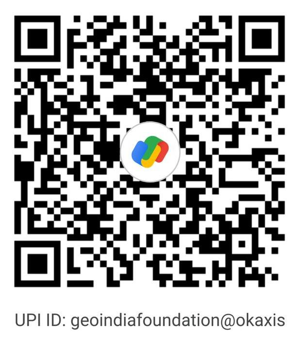 UPI QR Code - geoindiafoundation@okaxis